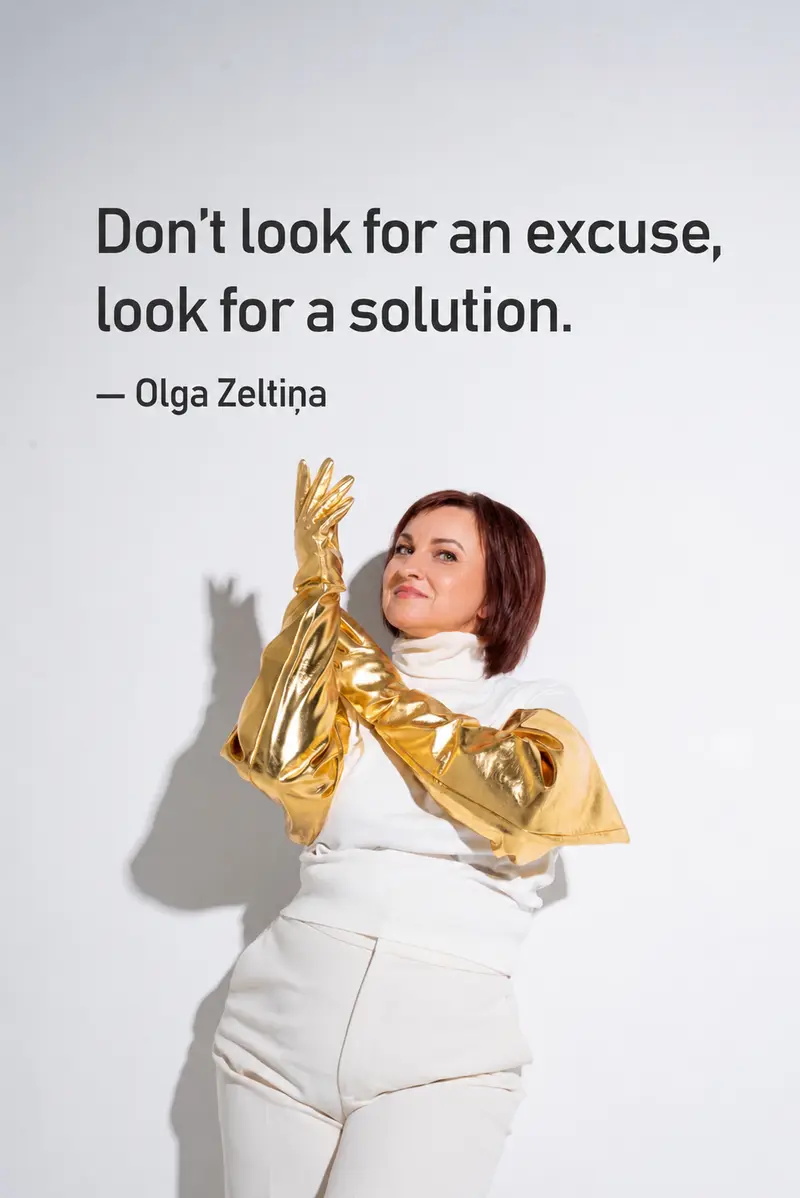 Olga Zeltiņa, founder of NAILS cosmetics - “Don’t look for an excuse, look for a solution.”